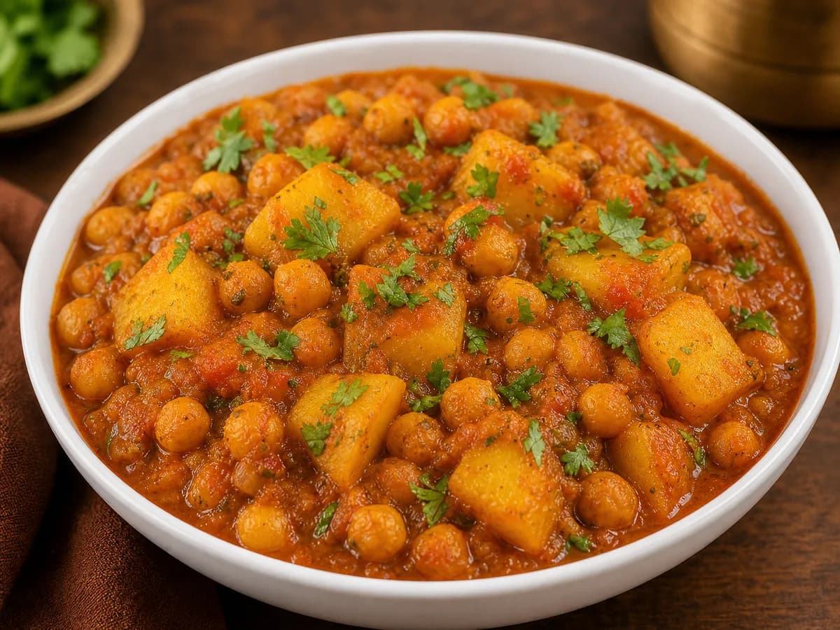 Aloo Channa at Kesar Garden Rasoi