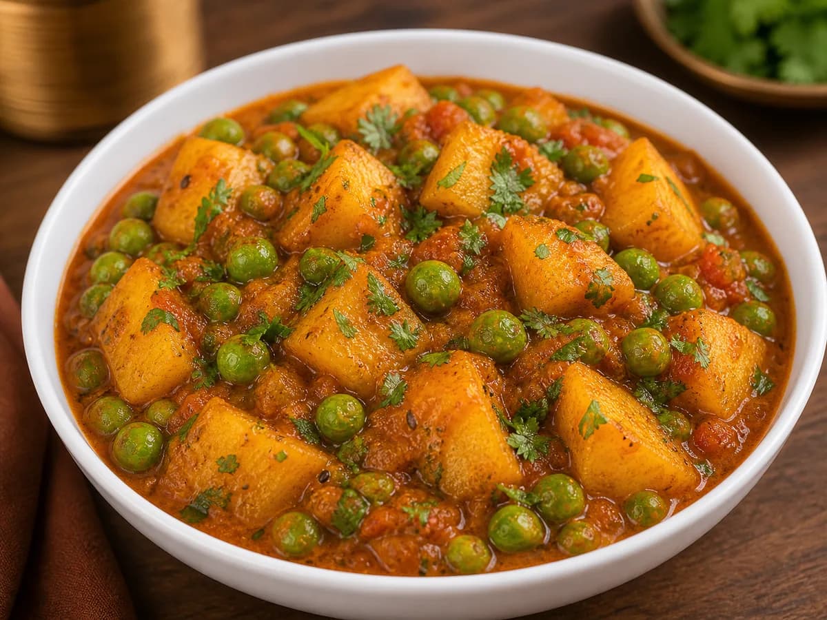 Aloo Matar at Kesar Garden Rasoi