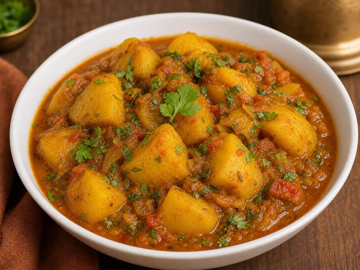 Aloo Pater at Kesar Garden Rasoi