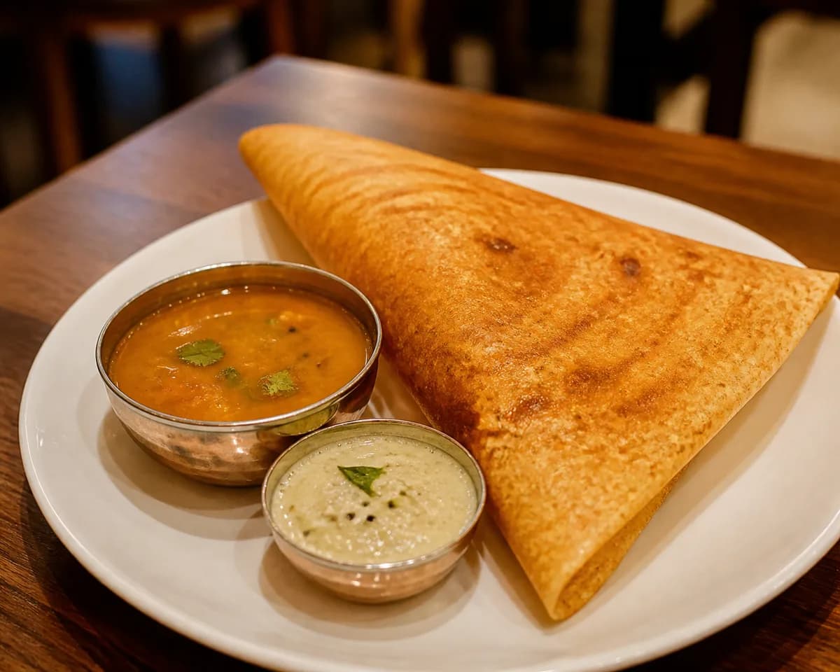 Masala Dosa at Kesar Garden Rasoi