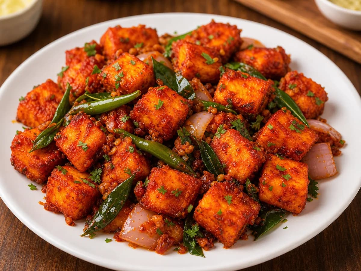 Paneer 65 at Kesar Garden Rasoi