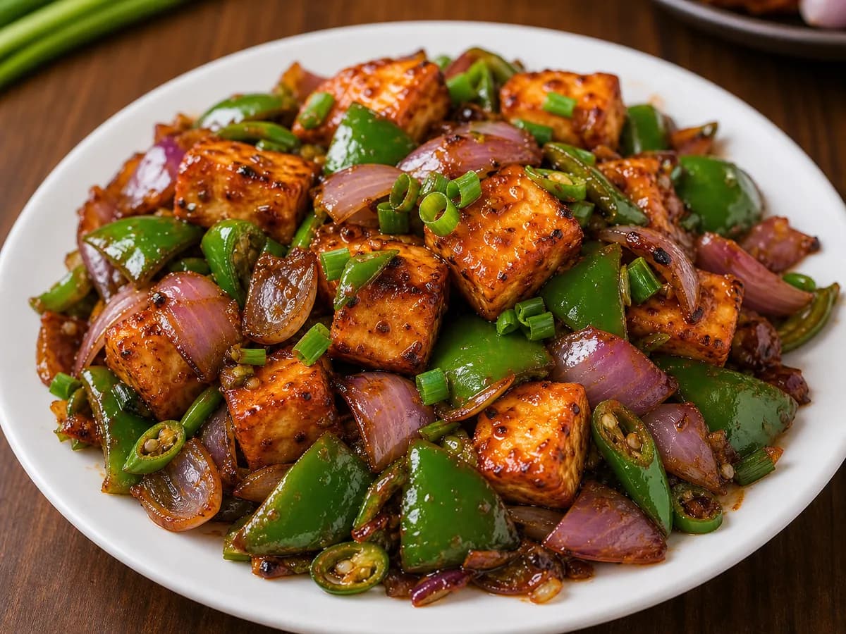 Paneer Chilli Dry at Kesar Garden Rasoi