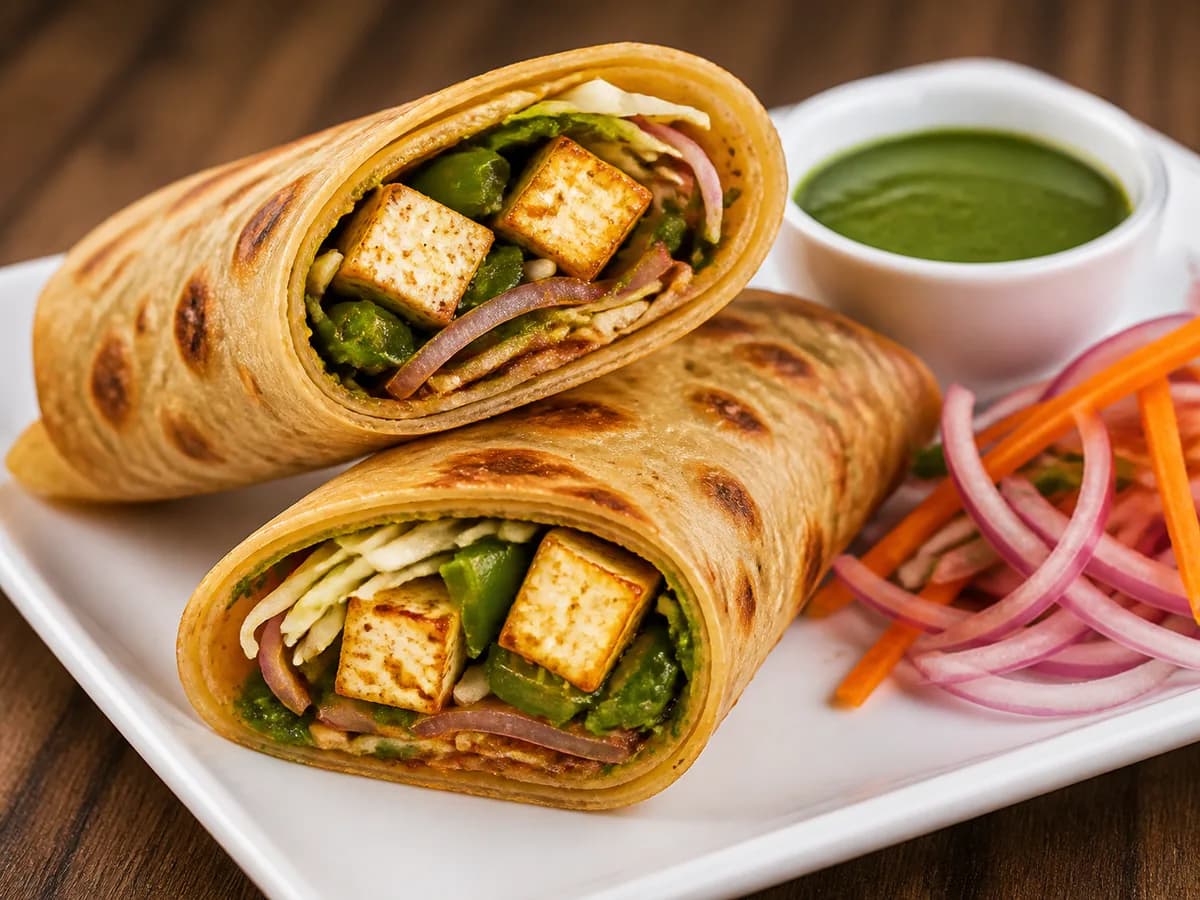 Paneer Roll at Kesar Garden Rasoi
